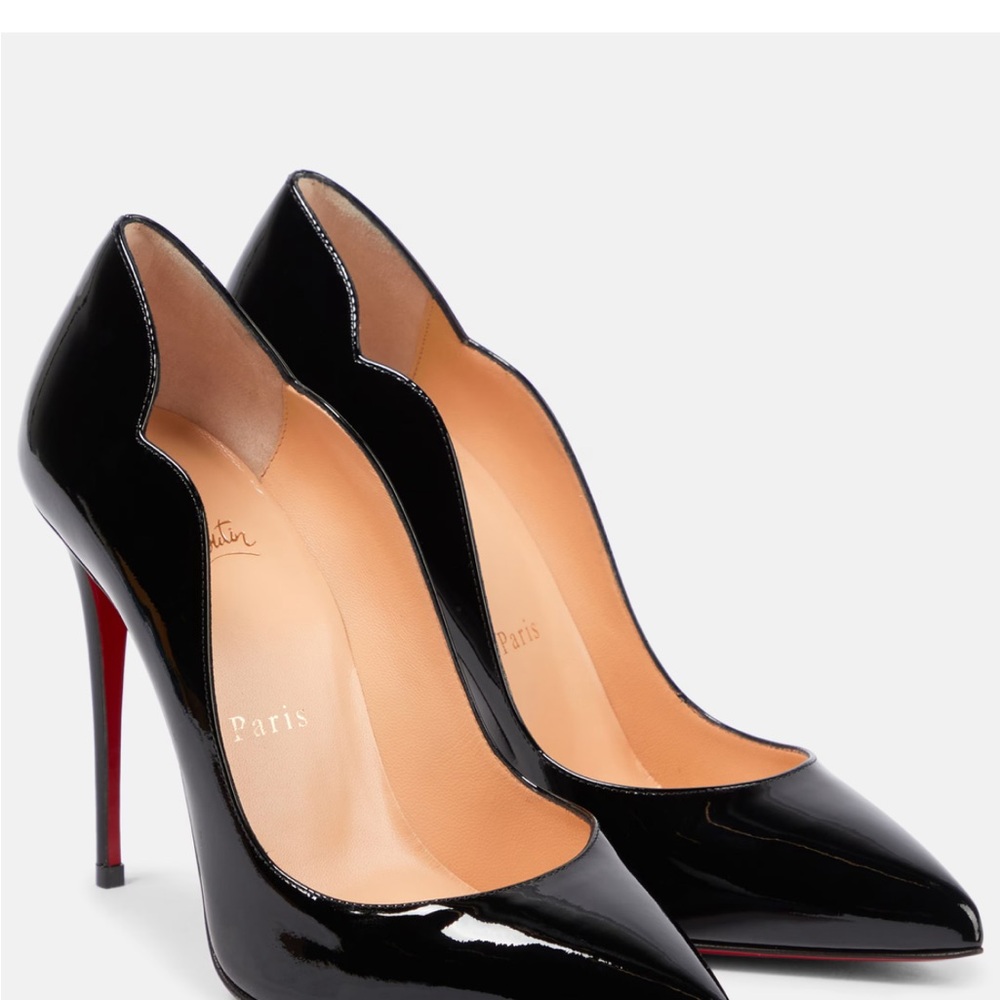 Christian Louboutin Glossy Black Heels